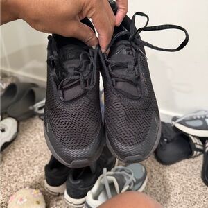 Nike Black Mesh Sneakers